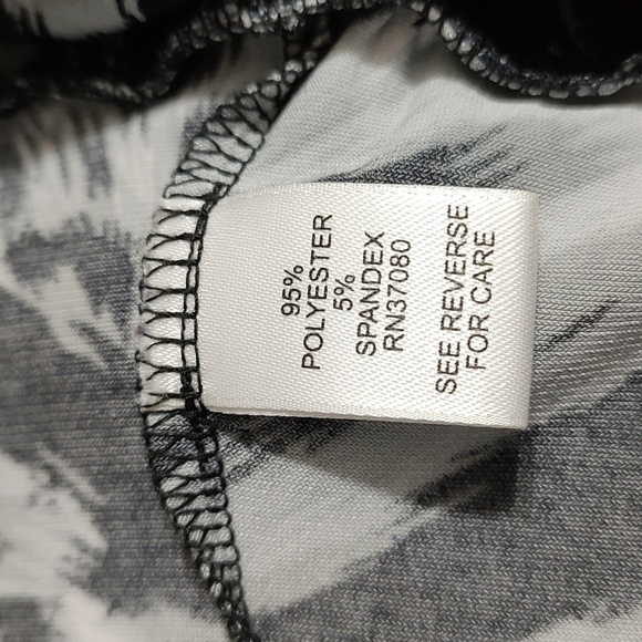 Cato Animal Print Cold Shoulder Dress or Tunic sz XL - Picture 5 of 7